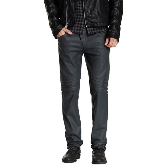 Joe's Jeans Chevron Slim Fit Coated Pant Trouser CJCGNR8970 Gunner 31 $189